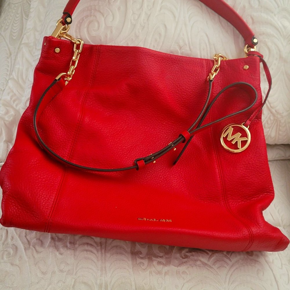 Michael Kors red purse